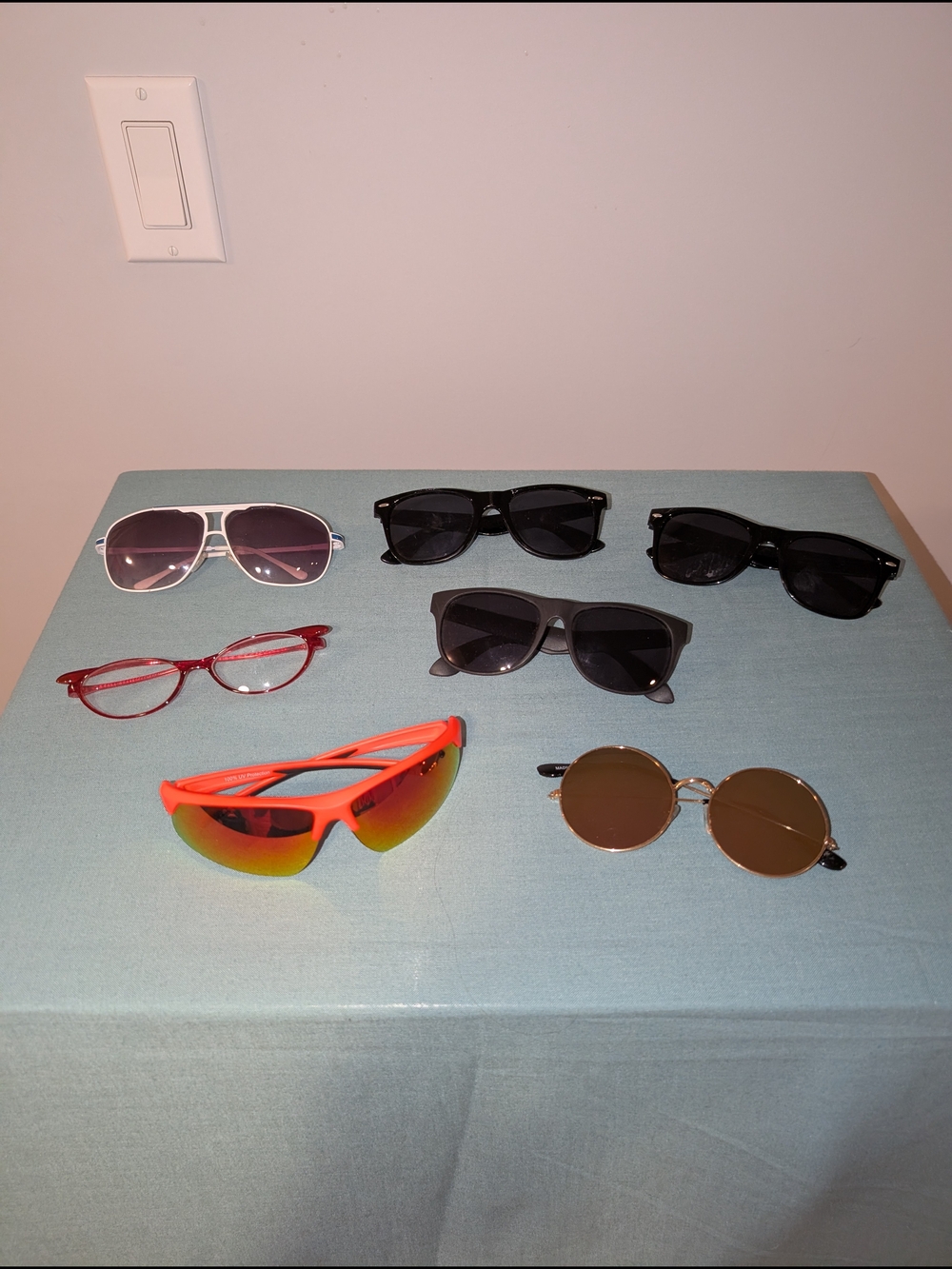 Lot of 7 Assorted Eyewear Sunglasses